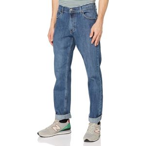 Wrangler Red Kabel Regular, Jeans para Hombre, Azul (Mid Stone), 32W / 32L