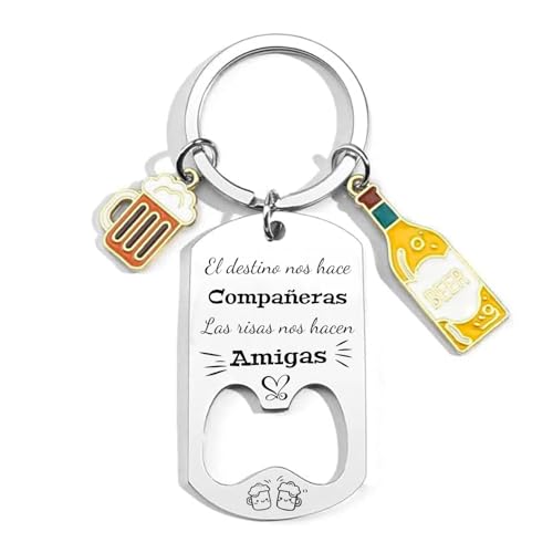 ZYMGUO Regalos Colegas Llaveros Regalos Para Amigas Regalos Despedida Regalos Empresa Navidad Regalo Compañera Trabajo Regalo Despedida Compañero Llavero Regalos Colegas Amigos Personalizado (3)