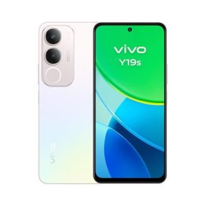 vivo Y19s, Móvil 6+6GB RAM Extendida, 128GB ROM, Pantalla superbrillante 6.68” 90Hz, Cámara Principal de 50 MP, Modo Noche con IA, Batería de 5150 mAh, Flashcharge 44W, NFC, Smartphone Android, Plata