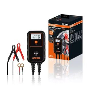 OSRAM BATTERYcharge 904, 4A cargador de baterías y matenimiento de baterías de automóvil de 12 V
