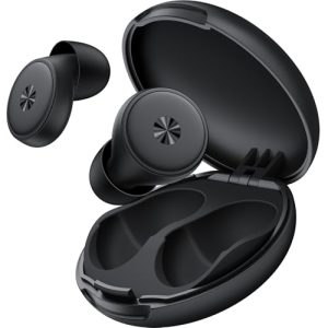 Tapones para Dormir con Cancelación de Ruido -45 dB – Silicona Hipoalergénica Reutilizable con 8 Almohadillas (XS/S/M/L) | Tapones Antirruido para Dormir, Viajes, Moto y Conciertos