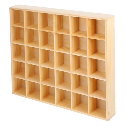 TOPBATHY Organizador De Cajones Con 30 Compartimentos Para Joyas Pendientes Collares Y Llaves Caja De Almacenamiento Apilable Para Hogar Y Cocina