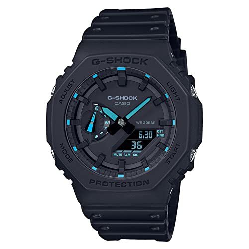 Casio Reloj G-Shock de resina y carbono para hombre - CA.GA-2100-1A2ER