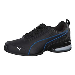 PUMA Unisex Leader VT SL Road Running Shoes, Puma Black-Puma White-Indigo Bunting, 42 EU