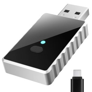 Welspo Adaptador Inalámbrico 2 en 1 CarPlay y Android Auto, Conexión Estable sin Retraso con WiFi 5GHz, Cambio de Dispositivo con Un Clic, Compatible con iOS 10+ y Android 11+ para Coches