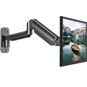 Huanuo – Soporte de Pared para Pantalla PC, Brazo de Pantalla PC, Brazo para monitores de 17-32 Pulgadas, Compatible con Monitor de 8 kg, ergonómico Ajustable, VESA 75/100/200