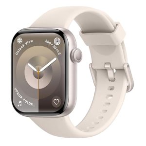 Reloj Inteligente Mujer Hombre, 1.85″ Smartwatch con Llamadas Bluetooth, 140+ Modos Deportivos Smart Watch con SpO2/Pulsómetro/Monitor de Sueño/Podómetro, Impermeable IP68 Smart Watch Para Android iOS