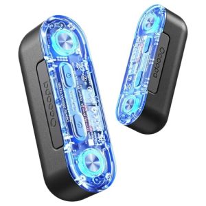 OCOOPA UT2s Gamerpro Calentadores de Manos 2 Piezas, Recargables 10,000 mAh, Carga Rápida 18W, Luces RGB 7 Colores, 4 Niveles de Calor, Diseño Portátil y Magnético para Juegos y Aire Libre