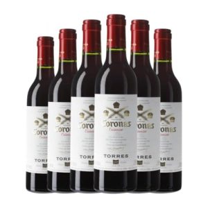 Familia Torres Coronas Media Botella 37 cl Vino tinto (Caja de 6 Media Botella de 37 cl)