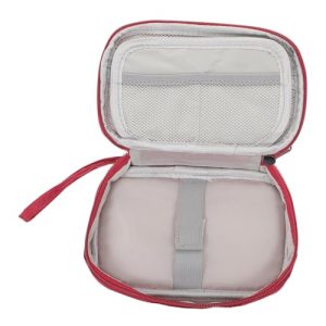 Kisangel Bolsa de Almacenamiento para Cable de Datos Organizador de Cables Mini Bolsa de Viaje para Gadgets de Viaje Accesorios Electrónicos Encaja Bolso