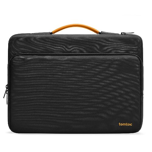 tomtoc 360° Funda PC Portatil para 15 Pulgadas Nuevo MacBook Air M4/A3241 M3/A3114 M2/A2941 2025-2023, 15" Microsoft Nuevo Surface Laptop Copilot+ PC, 15" Surface Laptop 6/5, Maletín Bolsa Ordenador