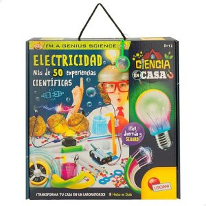 Colorbaby Lisciani – I’m A Genius, Laboratorio de Ciencias, 50 experimentos científicos, Juegos de Electricidad, Kit de Bombillas, Juguete Educativo, Ciencia en casa, Juguetes niños 8 años, 47631