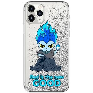 ERT GROUP Funda para teléfono móvil Apple iPhone 11 Pro Original y con Licencia Oficial de Disney con diseño Hades 001, con Efecto desbordante de Purpurina