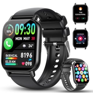 Reloj Inteligente Hombre Mujer, 1.91″ Reloj Deporte con Llamadas Bluetooth 5.4, 112+ Deportivos Modos Smartwatch con Podómetro, Pulsómetro Monitor de Sueño, IP68 Pulsera Actividad para Android iOS