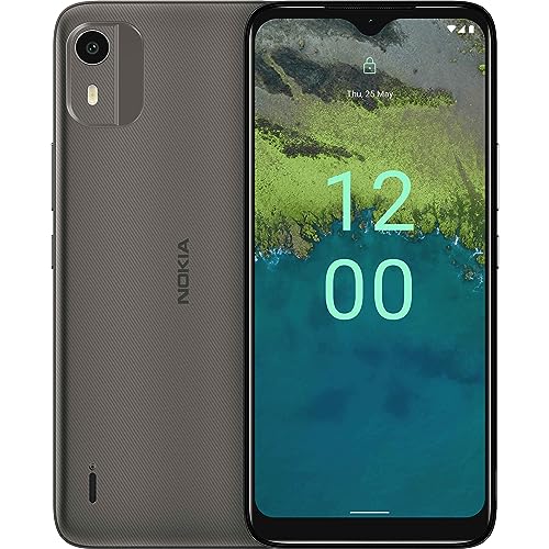 Nokia C12 - Smartphone HD+ Dual SIM 6.3 pulgadas, Android 12 Go, Octa-core 2 GB/64 GB, cámaras 8 MP/5 MP, modos nocturno y vertical, IP52, batería