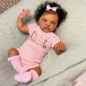 Anano Muñeca Bebé Reborn Realista 20 Pulgadas Muñeca Reborn Niña De Silicona Y Algodón
