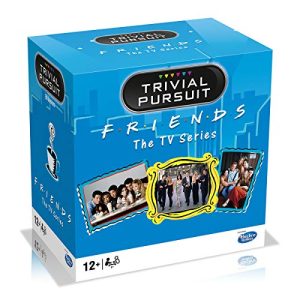 Winning Moves Trivial Pursuit Friends – Juegos De Mesa Niños 12 Años, Juegos De Mesa Adulto, Juego para 2+ Jugadores, Juego De Quiz, Trivia para Fans De Friends