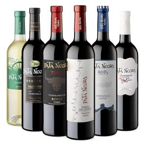 Pata Negra – Lote de 6 Botellas con D.O, Pack de 6 x 750 ml
