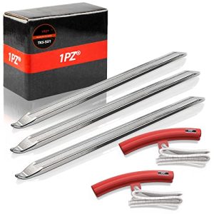 1PZ TK5-SU1 Palanca de Montaje de Neumáticos de Moto y Bici, 30CM Desmontadores de Neumático Metal con Protectores de llanta para Motocicletas Bicicleta Coche Cambio