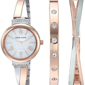 Anne Klein Reloj de Pulsera para Mujer, AK/2245RTST