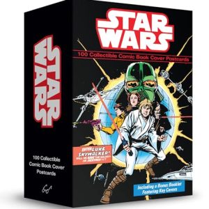 Star Wars 100 Collectible Comic Book Cover Postcards: in a keepsake box