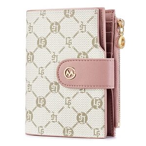 GOLF SUPAGS Carteras para Mujer de Cuero de PVC Titular de la Tarjeta de crédito de Gran Capacidad Organizador de múltiples Tarjetas Monedero pequeño con Bolsillo Doble con Cremallera