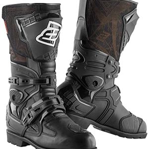Bogotto Montevideo Stivali da enduro/motocross impermeabili, nero, 39