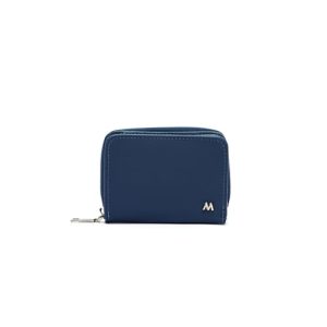 MISAKO Merope Monedero pequeño en Nylon ED. Mujer – Merope Azul 8 X 11 X 2 cm