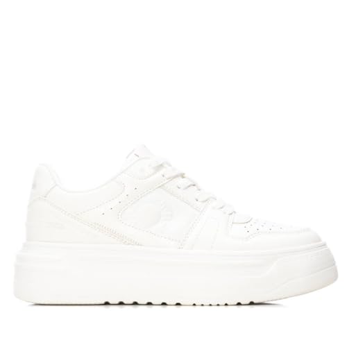 REFRESH - Zapatilla Mujer Blanco - Calzado Cómodo y Versátil - Moda Casual - Modelo 17310902 (Talla 38)