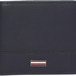 Tommy Hilfiger Cartera Hombre Corp Mini pequeña, Azul (Space Blue), Talla Única