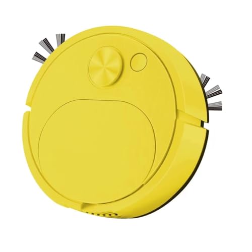 Diyeeni Mini Robot Aspirador, Robot Aspirador y Trapeador Combinado, Succión Fuerte, Evitación Automática, Aspirador Robótico con Carga USB para Polvo Fino Doméstico, Pelo de Mascotas