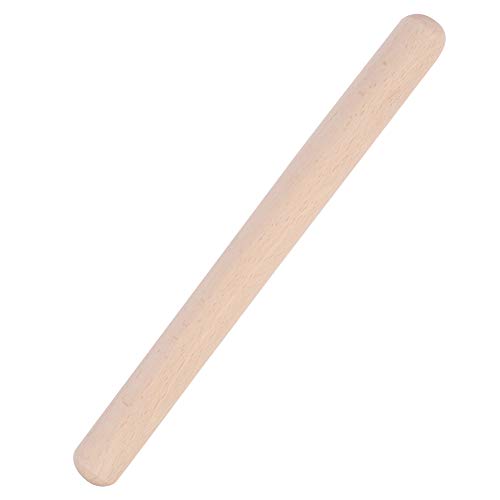 Rodillo para Hornear, Rodillo de Masa de Madera, Rodillo Pequeño para Pasta de Madera, Rodillo de Madera Maciza, Rodillo de Repostería para Hornear Galletas, Masa de Repostería(29cm)
