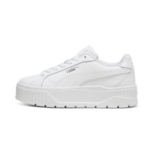 PUMA Karmen II L, Zapatillas Mujer, Puma White Puma White Puma Silver, 41 EU