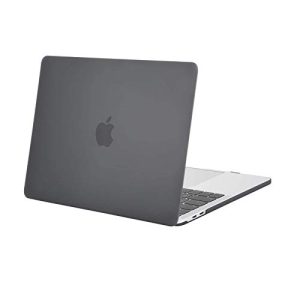 MOSISO Funda Compatible con MacBook Pro 13 2025 2024 2023 2022-2016 M2 M1 A2338 A2289 A2251 A2159 A1989 A1706 A1708,Ultra Delgado Carcasa Rígida Protector de Plástico Cubierta,Gris