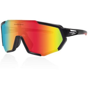 Queshark Gafas de Ciclismo, 32g Ultraligeras | Anti-UV400 | Montura TR90 | Antideslizantes, Gafas de Sol Deportivas para Ciclismo, Running, Conducción, Pesca, Golf y Deportes al aire libre