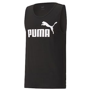 OFERTA: PUMA ESS Tank Camiseta de Tirantes, Hombre, Puma Black, S con descuento