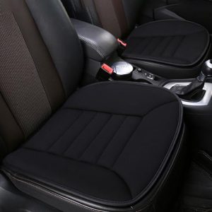 ZXWZZQ88 Cojin Asiento Coche para Mercedes Benz Classe C 202 203 204 205 206 Citan W415, Cojines de Protector de Asiento Delantero Cómodo Cuatro Estaciones Accesorios Coche,Black