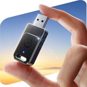 Cleviton Adaptador inalámbrico para Apple Carplay, 3 conexiones de coche, sin latencia, Plug & Play, adaptador inalámbrico Carplay, 2025 Mini Car Play Dongle inalámbrico para iPhone 5~17 y 927+ coches