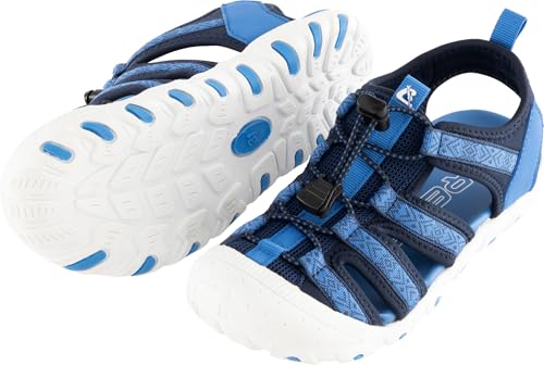 CRESSI Joy Sandals Azure/Blue 32 - Sandalia de Trekking para Niños, Diseñada para Aventuras al Aire Libre y Entornos Acuáticos Seguros y Cómodos, Azul Claro/Azul, 32