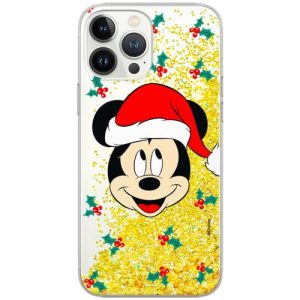 Funda para teléfono móvil de ERT GROUP para Apple iPhone 11 Pro Original y con Licencia Oficial de Disney con diseño Mickey 040, con Efecto desbordante de Purpurina