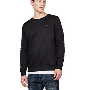 G-STAR Sudadera Premium Core para Hombre, Negro , L en promoción