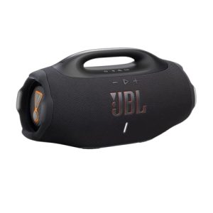 PROMOCIÓN: JBL Boombox 4, Altavoz portátil, Sonido JBL Pro, AI Sound Boost, Resistencia al Agua/Polvo IP68, autonomía 34 h, Life, Auracast, 2 ajustes de Refuerzo de Graves, Negro con oferta
