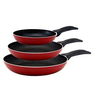 Set de 3 sartenes «San Ignacio» con revestimiento en mármol Ø16 cm Ø20 cm Ø24 cm con descuento