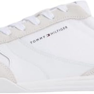 TOP VENTAS: Tommy Hilfiger Hombres LoPro Cup Mix FM0FM05683 Low Top, Blanco , 42, White, 42 EU en promoción