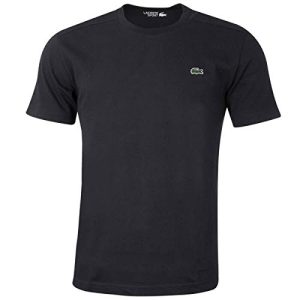 DESCUENTO: Lacoste Th7618 Camiseta, Black, L para Hombre rebajado hoy