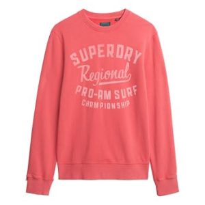 REBAJADO: Superdry, Sweats LO-FI Outdoors Relaxed Crew, M2014018A, Cream, L, Man, Adulto al mejor precio