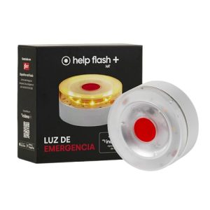 ¡GRAN PRECIO! help flash IoT+, Luz de Emergencia V16 con Geolocalización y más de 290 candelas de potencia, Exigible a partir de 2026, Conectada con DGT 3.0, Señal V-16 para Coches, plan de datos incluido con descuento