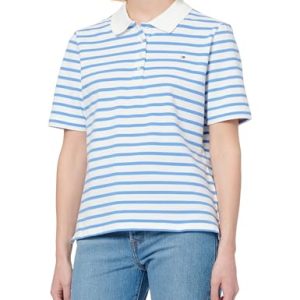PROMOCIÓN: Tommy Hilfiger Polo de Manga Corta para Mujer Regular Fit, Multicolor , S al mejor precio