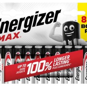 DESCUENTO: Energizer – Max, Pack de 8+4 Pilas AA, Larga duración para Uso Cotidiano, sin sulfataciones y con 10 años de Vida útil rebajado hoy