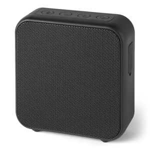 ¡GRAN PRECIO! Amazon Basics, Altavoz 5.3 inalámbrico portátil, Compacto, 6 Horas de Funcionamiento, Resistente al Agua IPX5, Recargable, Graves mejorados, para Interiores y Exteriores, Negro con descuento